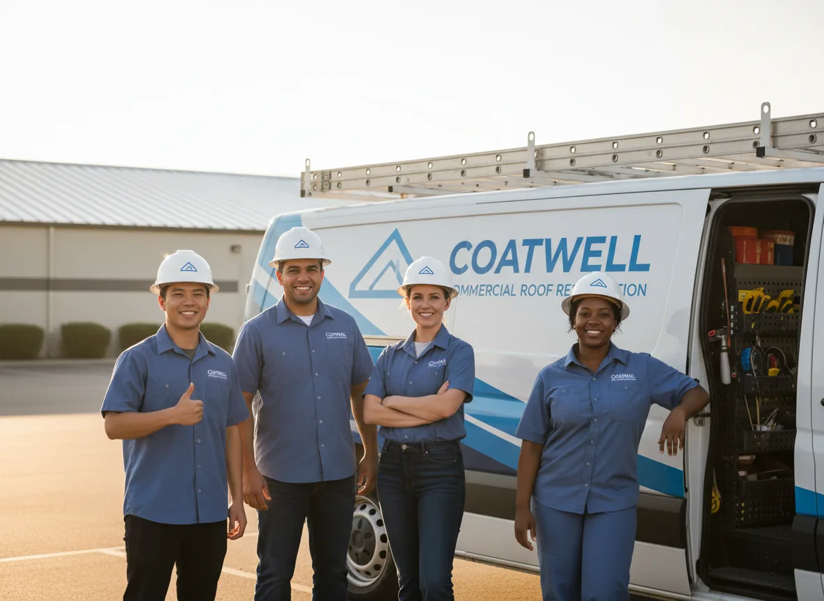 Commercial roof coating company in Independence, VA